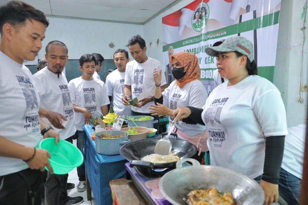 Dukung Kemandirian, Komunitas Ojol di Bogor Gelar Lomba Masak