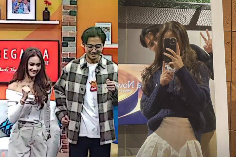 potret Rizwan punya pacar yang diduga Leya (TikTok.com/rizwanfadilah.a.s1662 | instagram.com/harleyavaprincy)
