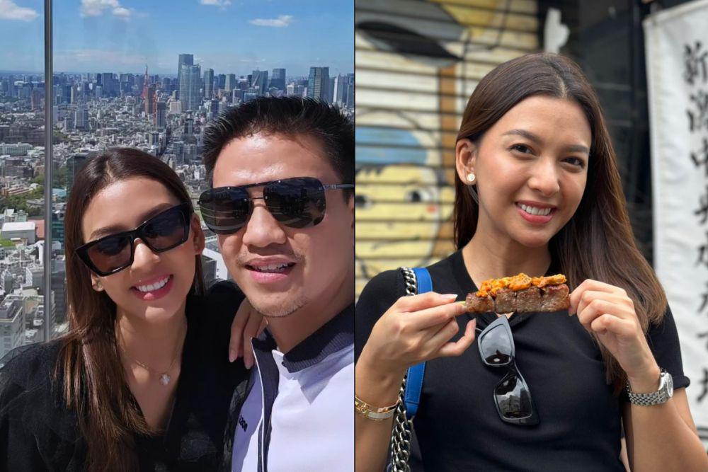 9 Momen Liburan Keluarga Alisia Rininta di Jepang, Rayakan Ultah Suami