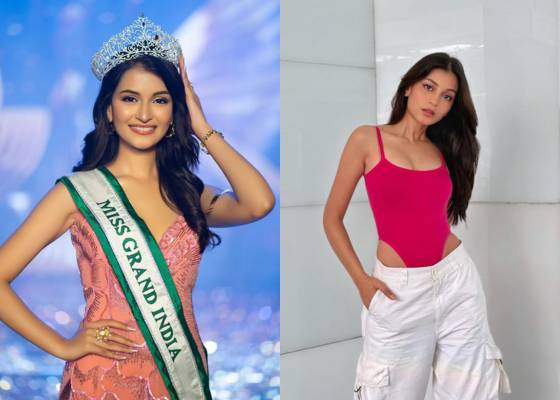 Potret Miss Grand India 2023 Arshina Sumbul (Instagram.com/glamanandsupermodelindia | Instagram.com/arshinasumbul)