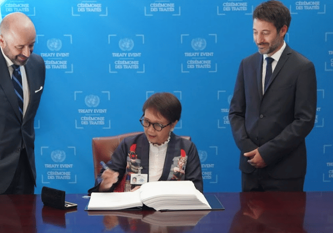 Indonesia Teken Perjanjian yang Atur Konservasi Alam di Lautan Lepas