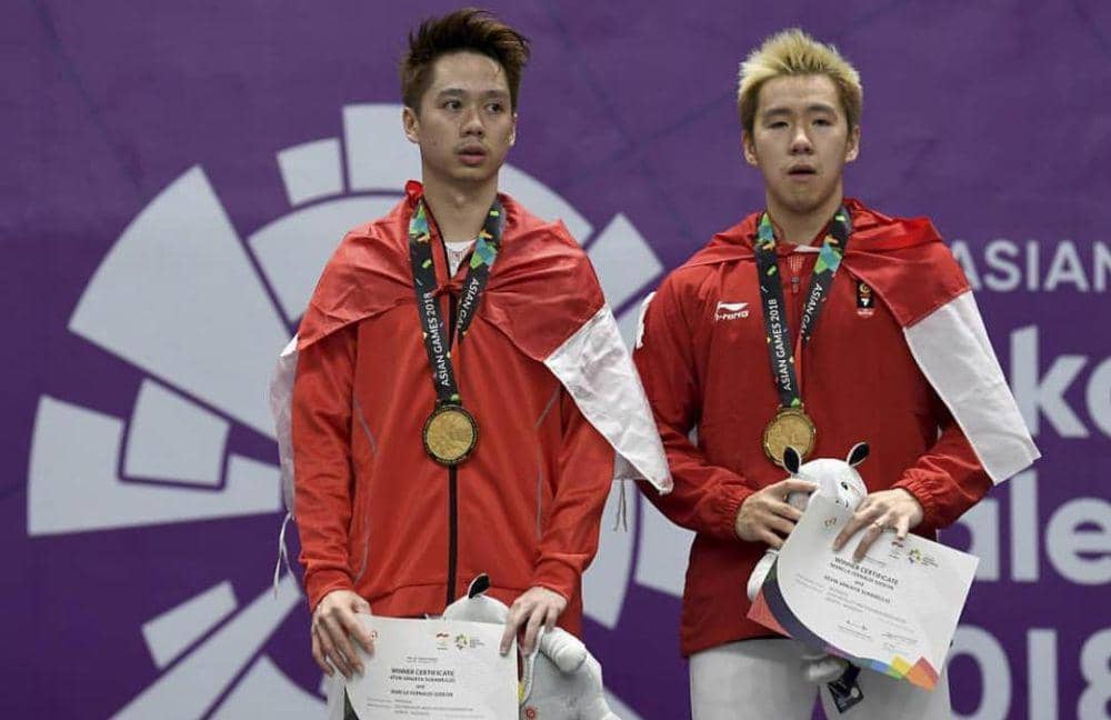 Kevin Sanjaya/Marcus Gideon (instagram.com/marcusfernaldig)