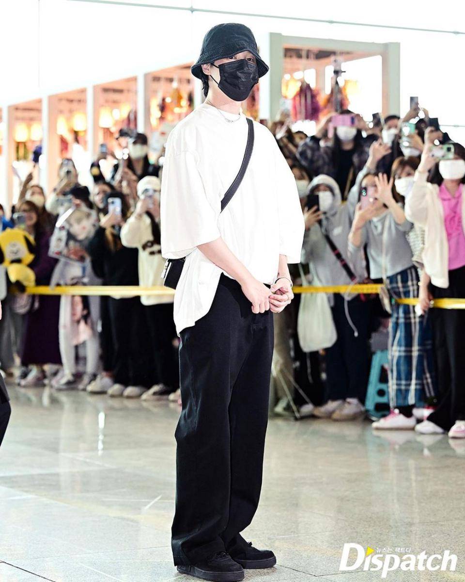 potret Jimin BTS (instagram.com/koreadispatch)
