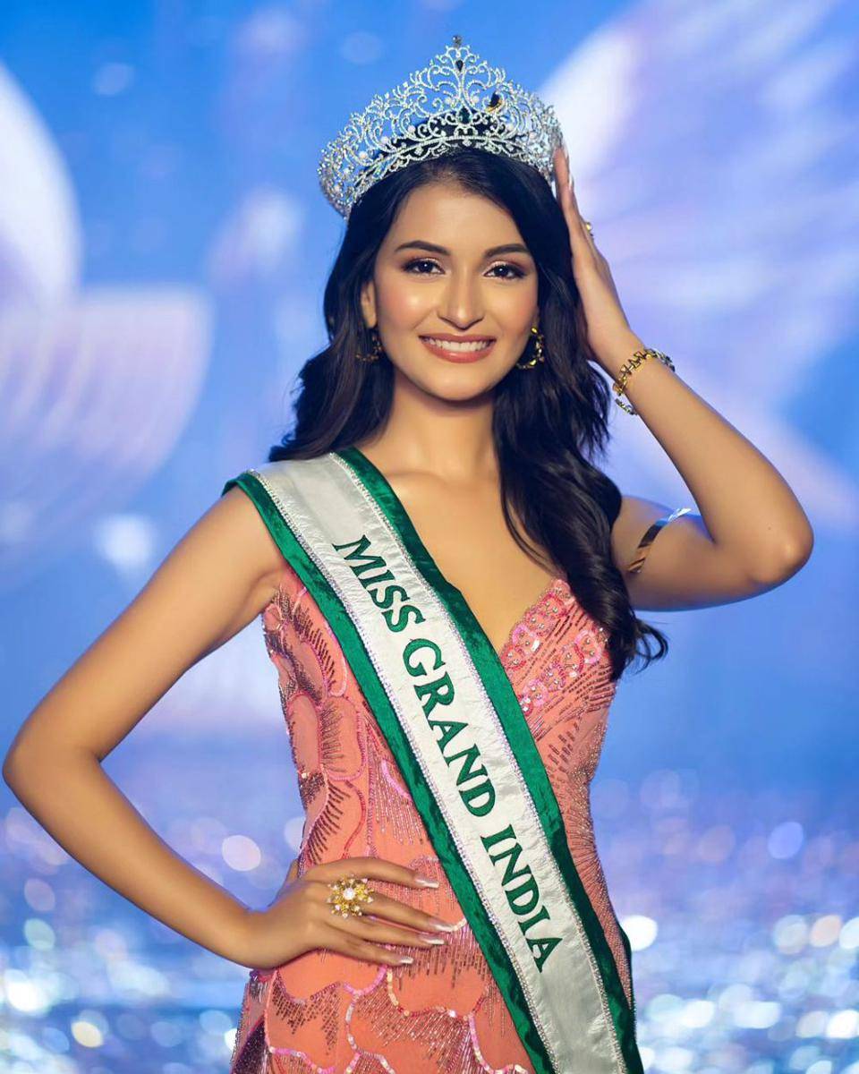 Potret Miss Grand India 2023 Arshina Sumbul (Instagram.com/glamanandsupermodelindia)