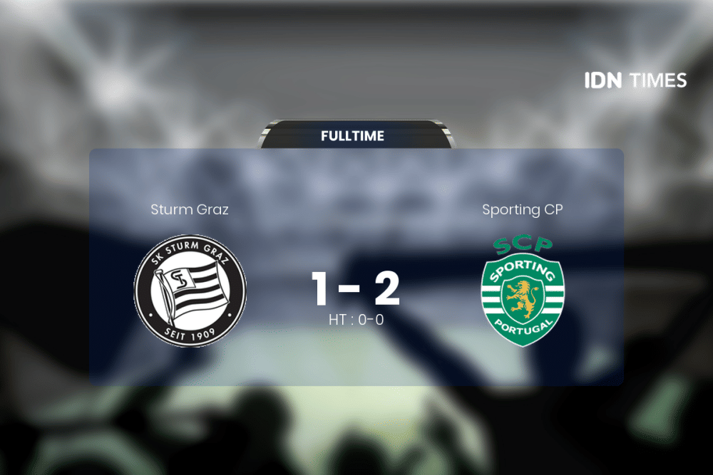 Sporting CP Permalukan Sturm Graz di Kandangnya