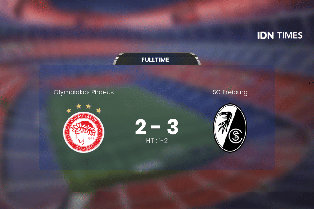 SC Freiburg Permalukan Olympiakos Piraeus di Kandangnya