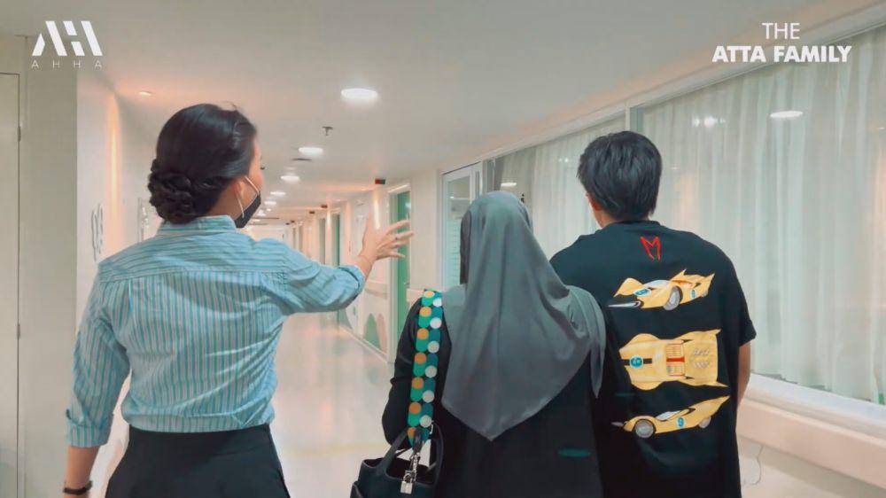 Aurel Atta survey rumah sakit (YouTube.com/Atta Halilintar)