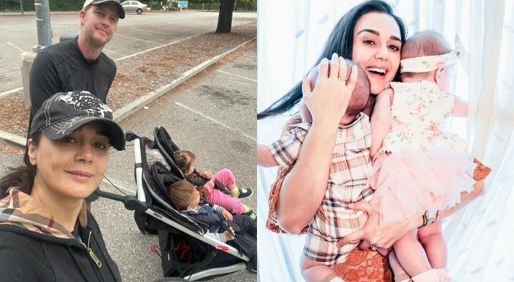 7 Potret Jai dan Gia, Anak Kembar Preity Zinta, yang Belum Diekspos