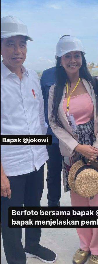 artis ikut acara di IKN (instagram.com/asri_welas)