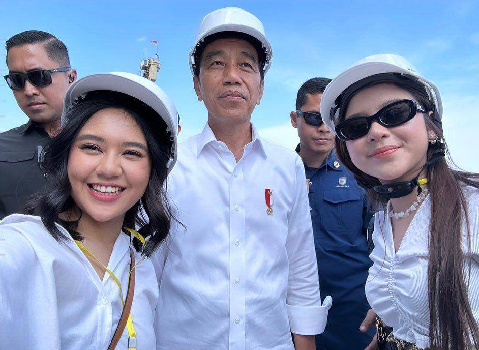 artis ikut acara di IKN (instagram.com/tiaraandini)