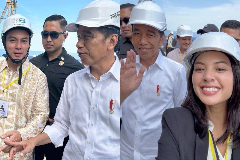 artis ikut acara di IKN (instagram.com/baimwong | instagram.com/aurelie)