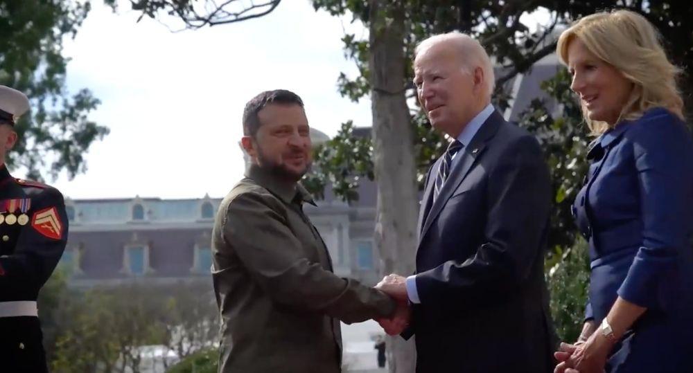 Biden Sambut Zelenskyy di Gedung Putih: Kami Tetap Bersama Ukraina
