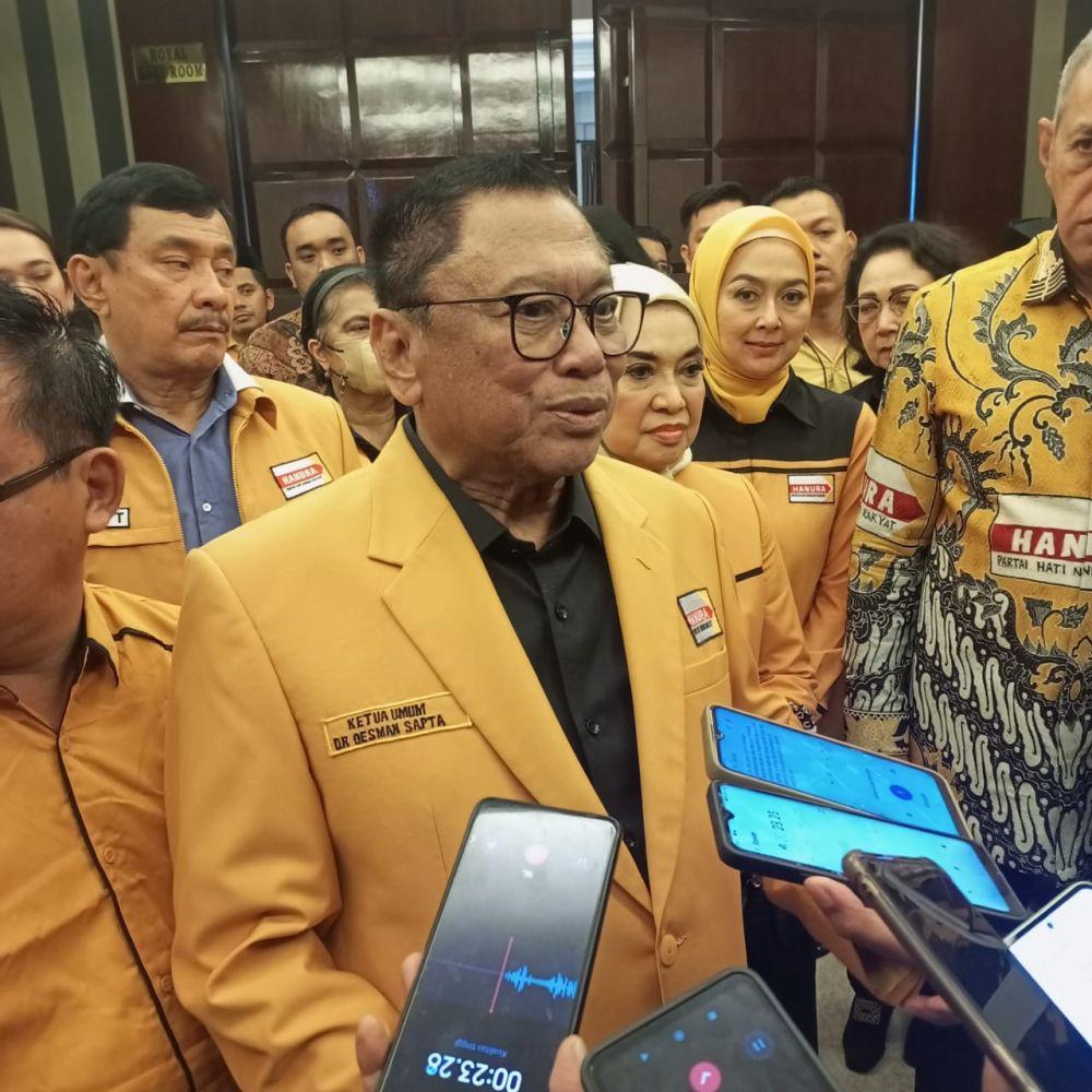 Gaet Pemilih Muda, Hanura Resmikan Sayap Partai Lasmura dan Srikandi