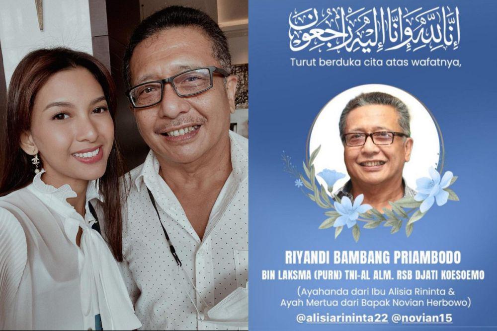 8 Potret Kenangan Alisia Rininta bersama Ayah yang Meninggal Dunia