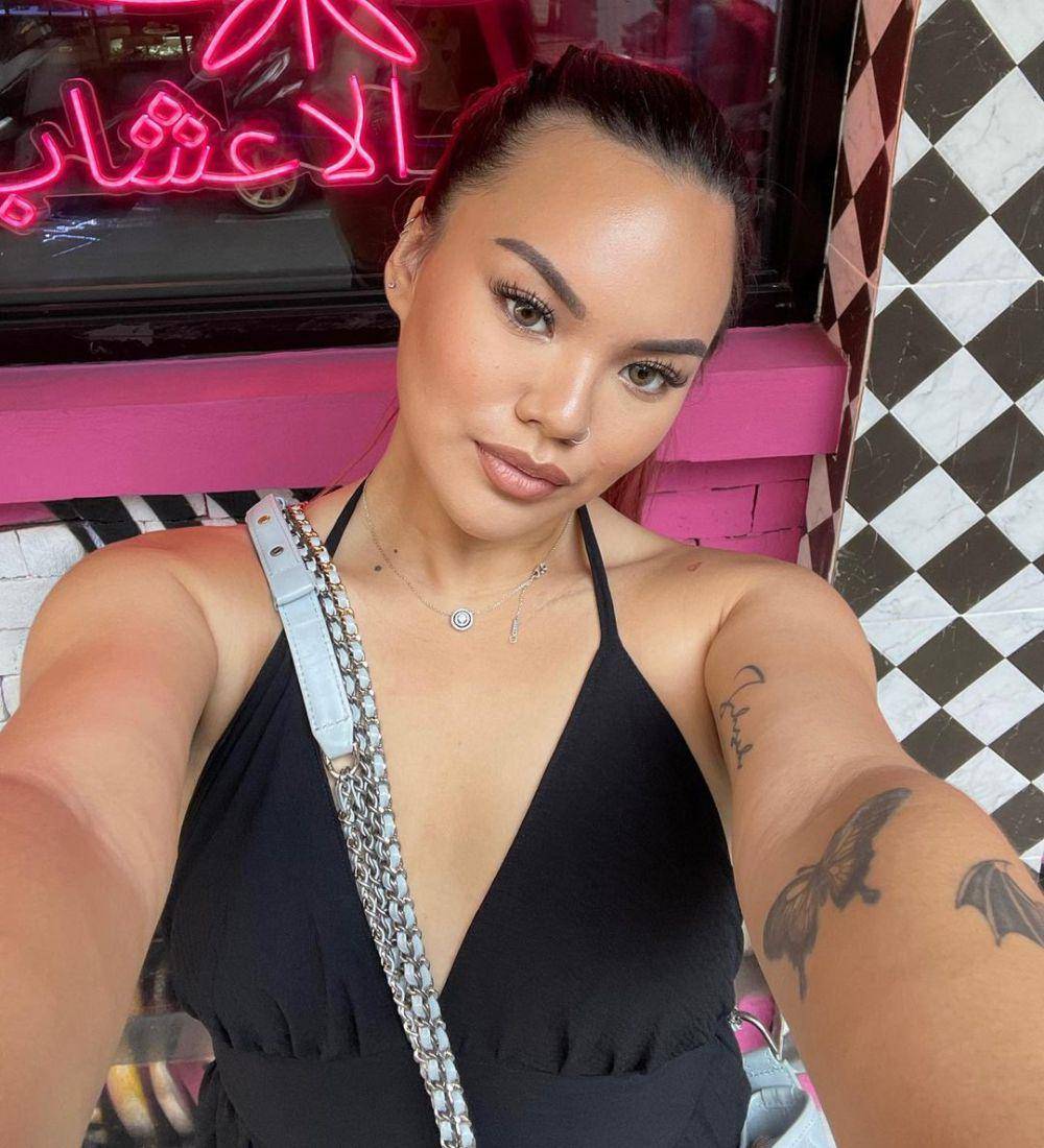 potret Shafa Harris punya tato kupu-kupu (instagram.com/shafaharris)