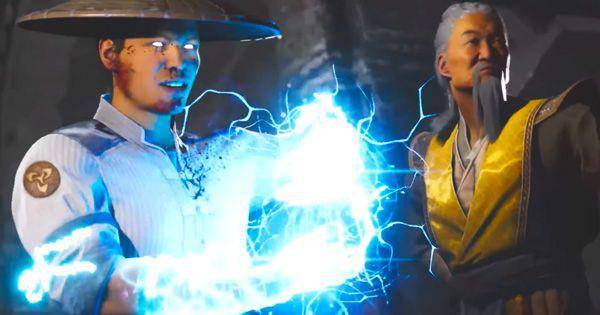 Raiden dan Shujiko bersiap melakukan Fatal Blow( Dok. NetherRealm / Mortal Kombat 1 )