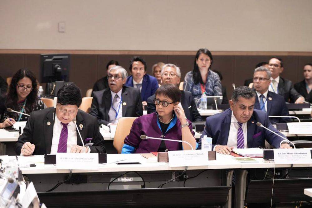 Menlu RI Retno Marsudi dalam kegiatan sela di PBB seputar Rohingnya (Dok. IDN Times/Billy PTRI New York)