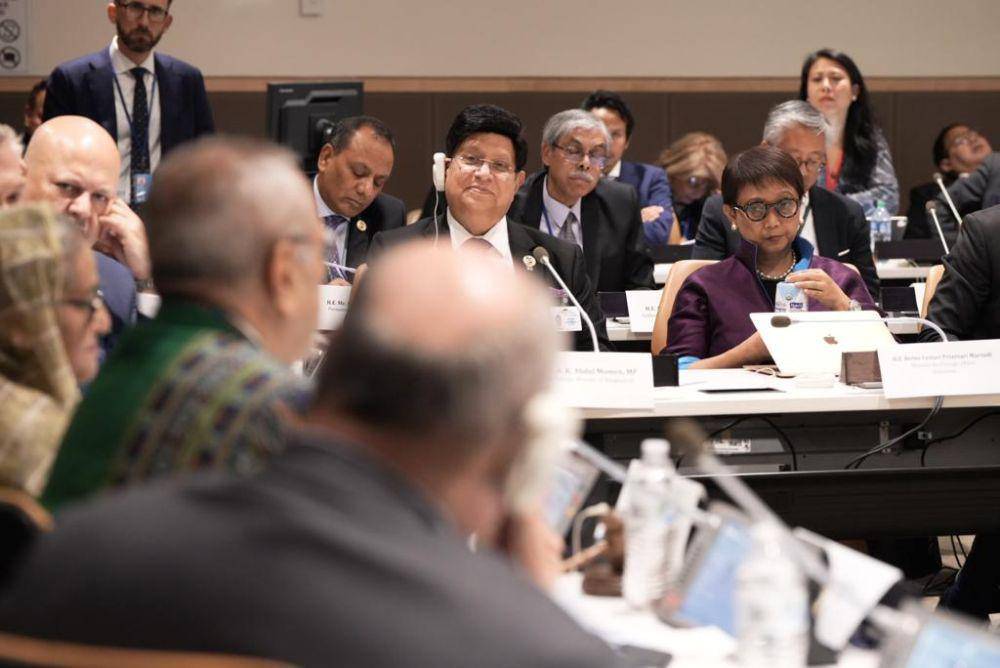 Menlu RI Retno Marsudi dalam kegiatan sela di PBB seputar Rohingnya (Dok. IDN Times/Billy PTRI New York)
