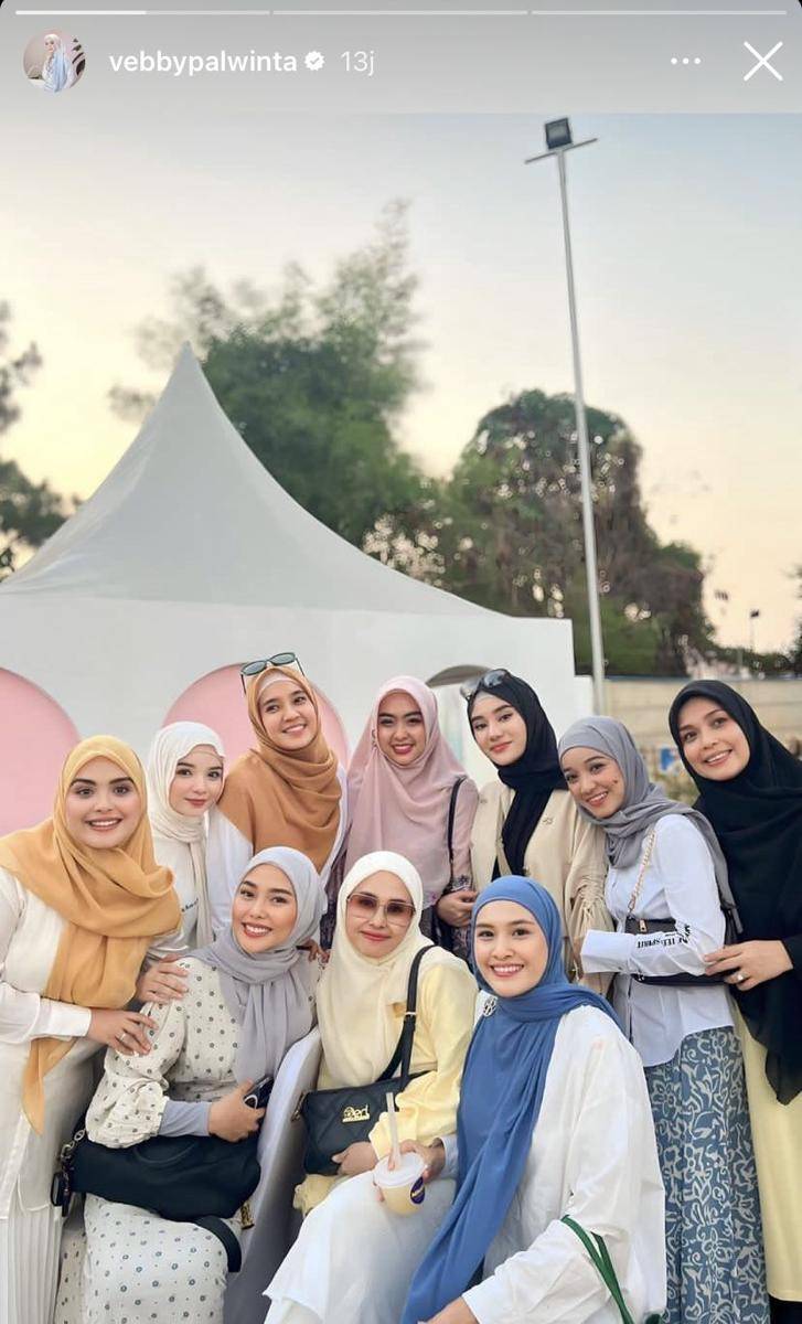 potret artis di perayaan ulang tahun ke-3 Air Rumi, anak Irish Bella (Instagram.com/vebbypalwinta)