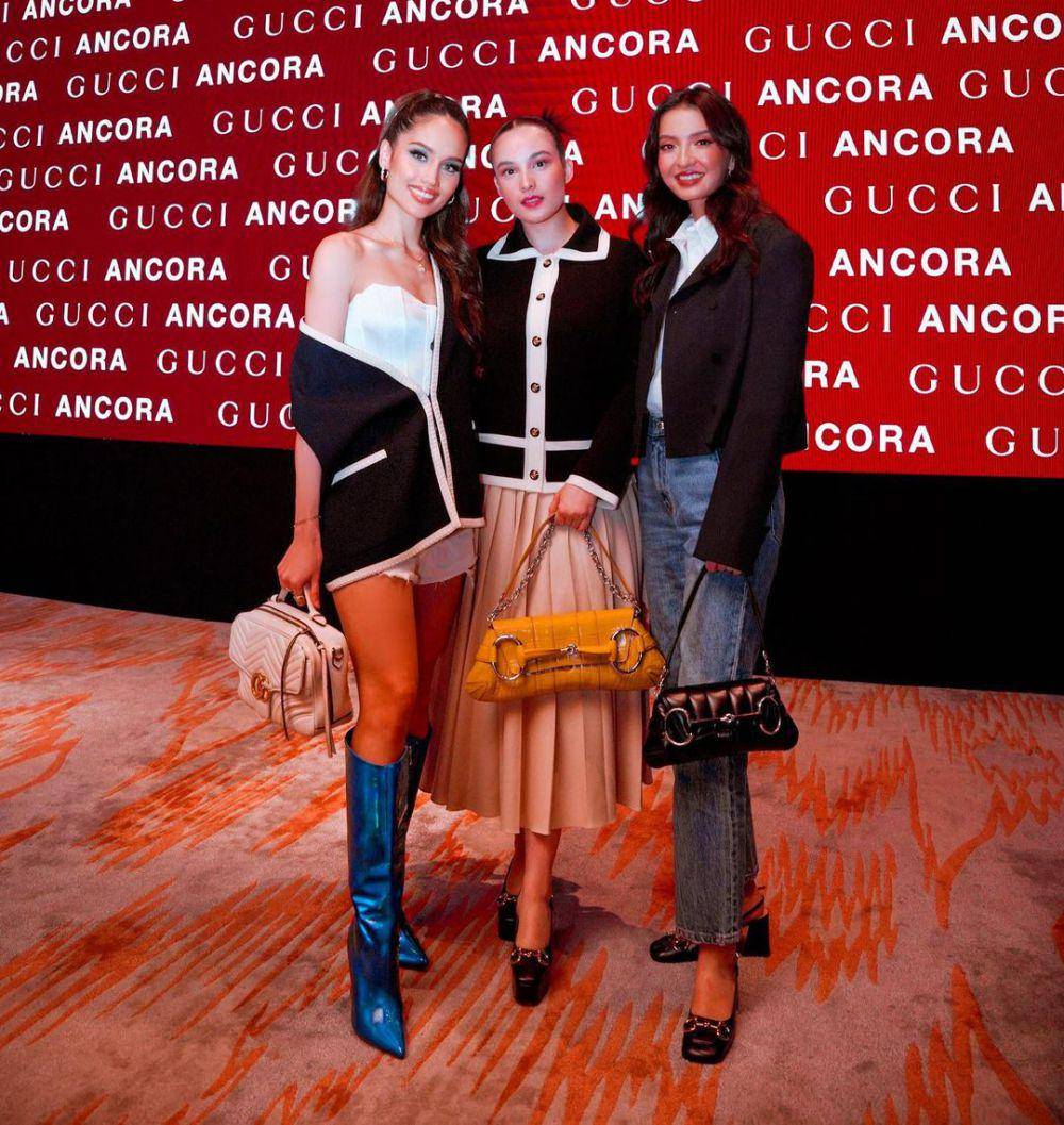 potret Cinta Laura dan para artis di event Gucci Ancora (instagram.com/claurakiehl)