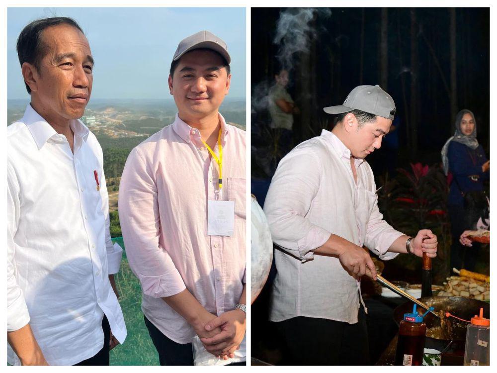 9 Potret Chef Arnold Poernomo Ikut Presiden Jokowi ke IKN, Jadi Koki!