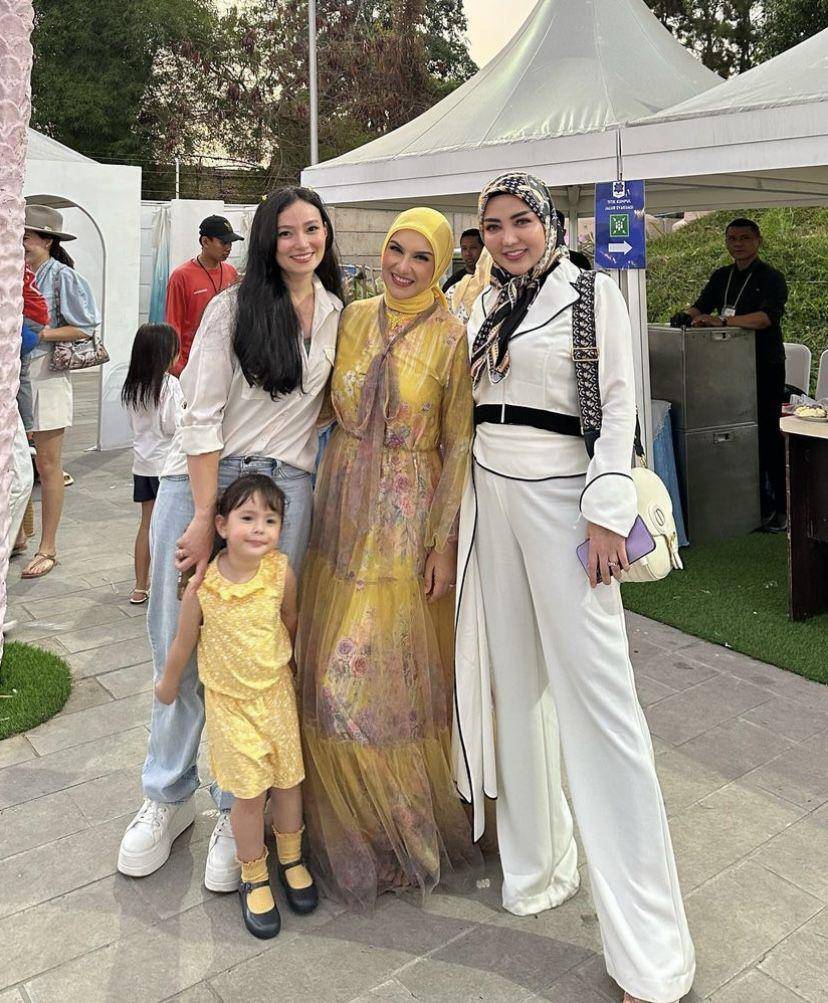 potret artis di perayaan ulang tahun ke-3 Air Rumi, anak Irish Bella (Instagram.com/bellshofie_rigan)