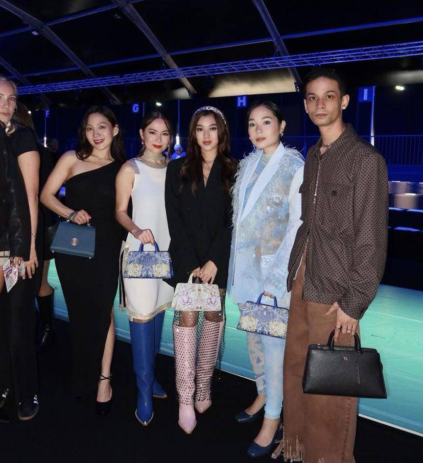 Gabriella Ekaputri di Milan Fashion Week SS24 (instagram.com/gabriellaekaputri)
