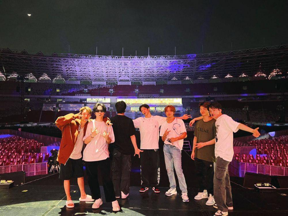 NCT Dream rehearsal di GBK. (twitter.com/NCTsmtown_DREAM)