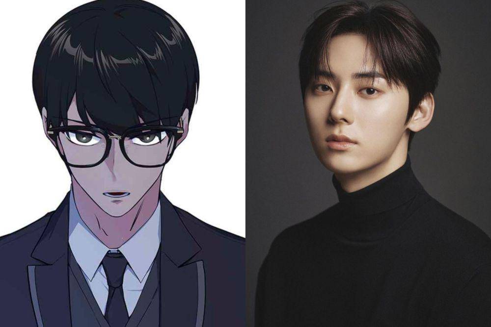cuplikan Yoon Ga Min di webtoon Study Group (webtoons.com/Study Group) | Hwang Min Hyun (instagram.com/optimushwang)
