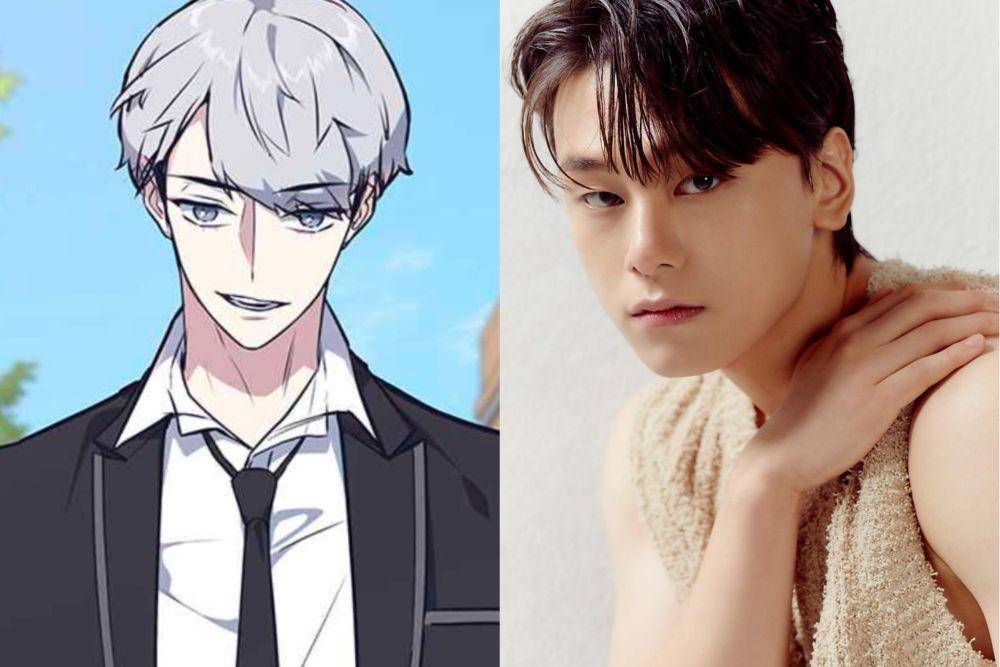 cuplikan Phi Han Wool di webtoon Study Group (webtoons.com/Study Group) | Cha Woo Min (naver.post.com/저스트 엔터테인먼트)
