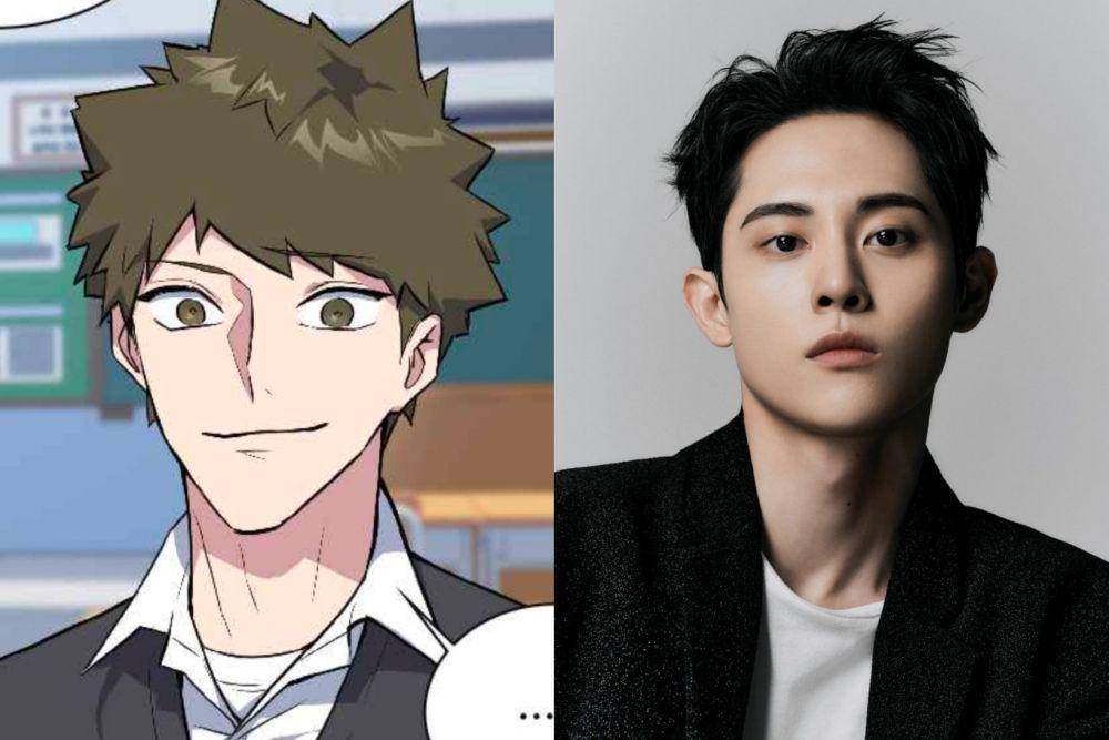 cuplikan Kim Se Hyun di webtoon Study Group (webtoons.com/Study Group) | Lee Jong Hyun (goldmedalist.com/Lee Jong Hyun)