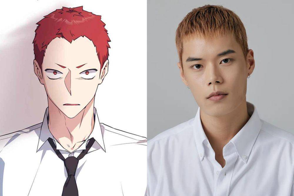 cuplikan Lee Jun di webtoon Study Group (webtoons.com/Study Group) | Gong Do Yu (instagram.com/tving.official)