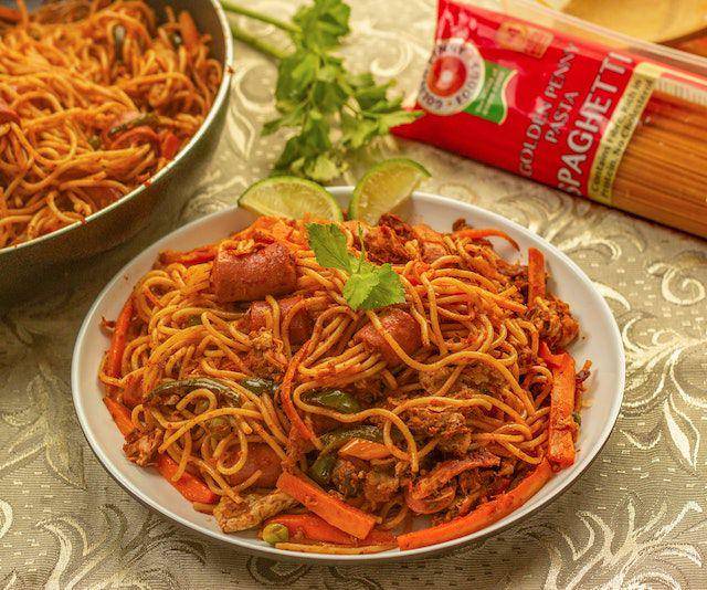 ilustrasi spageti (pexels.com/Shalom Dare)