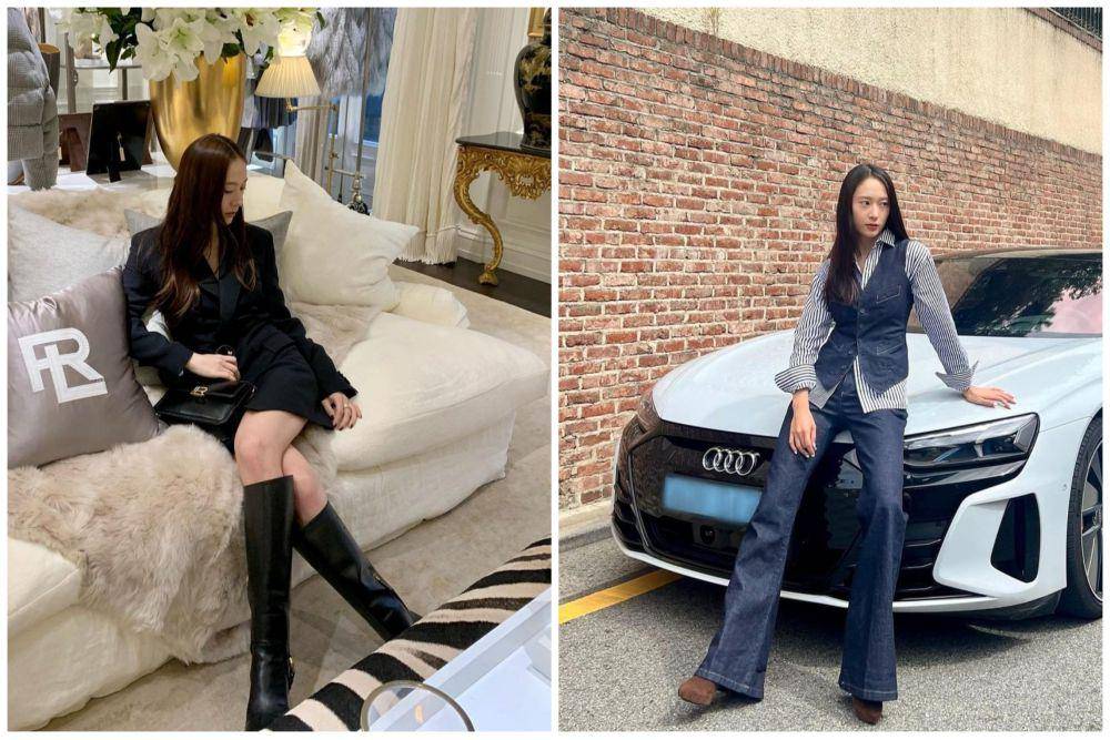 ide outfit Krystal Jung (instagram.com/vousmevoyez)
