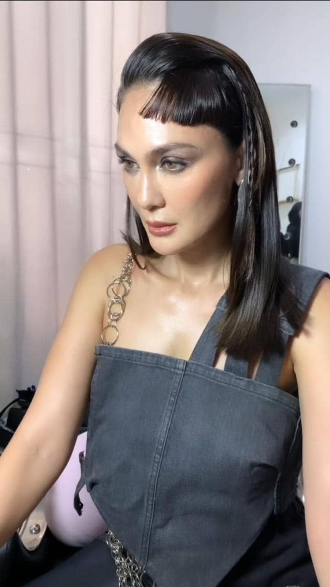 potret photoshoot Luna Maya dan Maxime Bouttier untuk Disney (tiktok.com/louisedaniella)