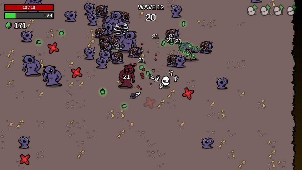 game Brotato (dok. Brotato/Blobfish)