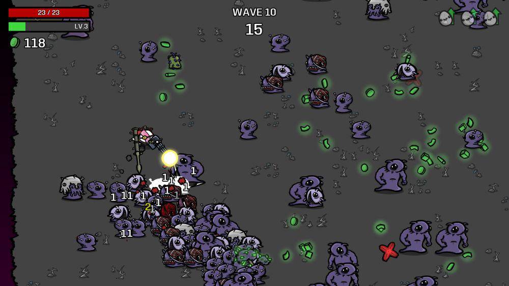 game Brotato (dok. Brotato/Blobfish)