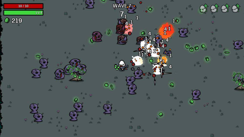 game Brotato (dok. Brotato/Blobfish)