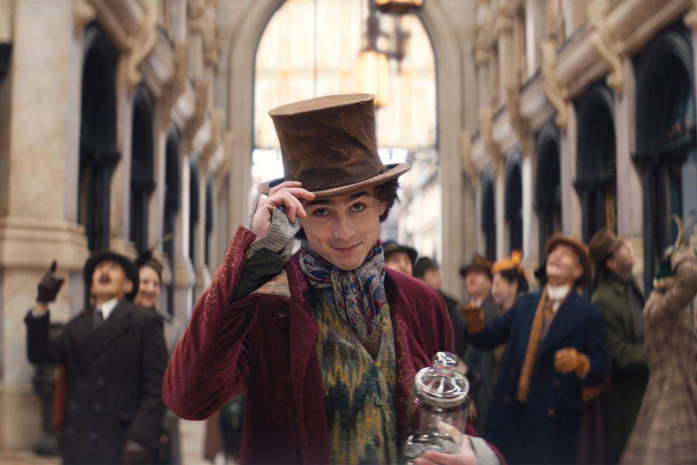 Timothée Chalamet dalam film Wonka (dok. Warner Bros. Pictures/Wonka)