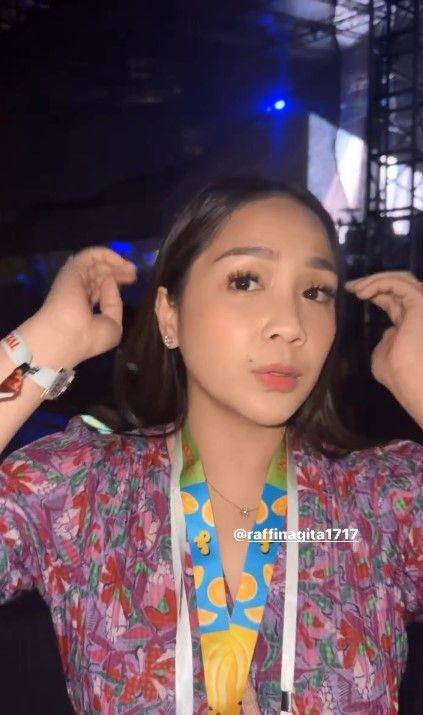 Nagita Slavina nonton Raffi Ahmad manggung di Pestapora (instagram.com/keanuagl)