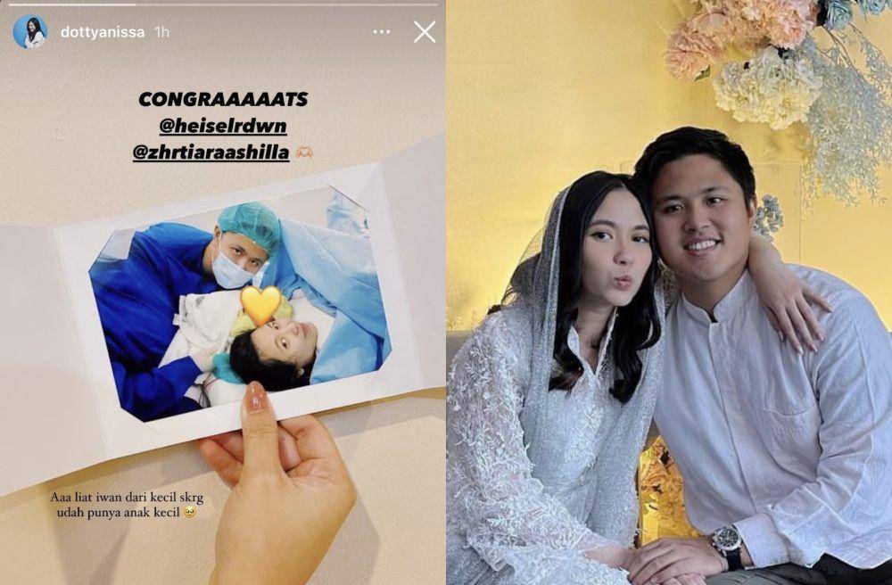 potret hamil Ashilla Zee hingga lahiran anak pertama (Instagram.com/dottyanissa | Instagram.com/zhrtiaraashilla)