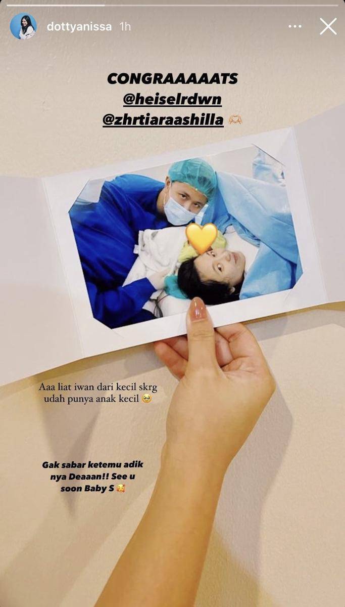 potret hamil Ashilla Zee hingga lahiran anak pertama (Instagram.com/dottyanissa)