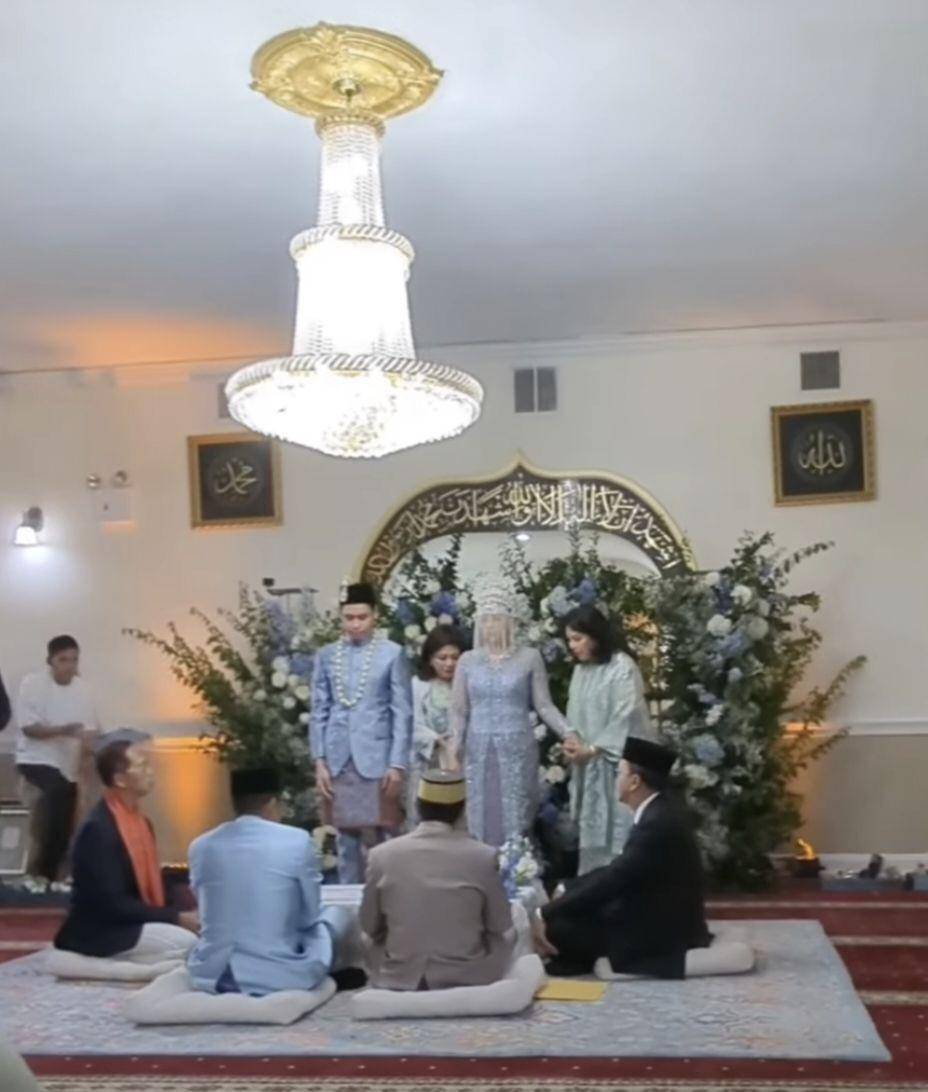 Akad nikah Atheera Uno. (Instagram.com/nurasiauno)