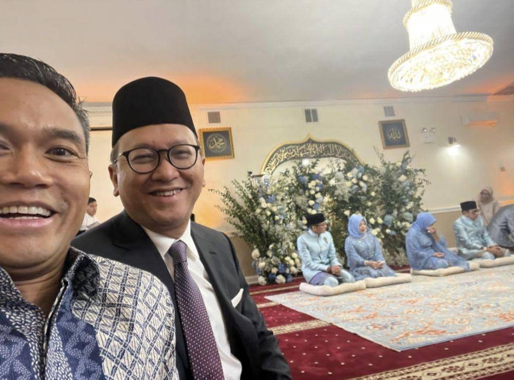 Akad nikah Atheera Uno. (Instagram.com/anindyabakrie)