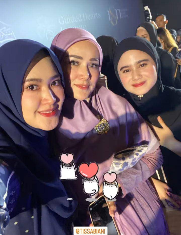Tissa Biani dan Mulan Jameela kajian bareng (Instagram.com/tissabiani)