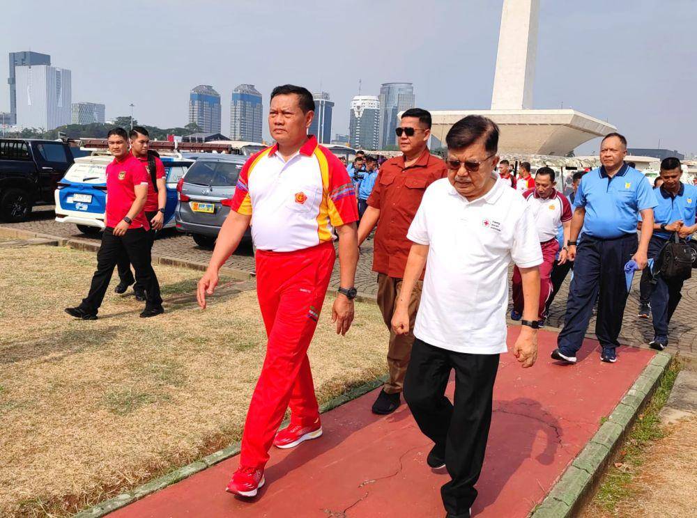 Donor darah TNI dalam rangkaian peringatan HUT ke-78 TNI di Monas (IDN Times/Istimewa)