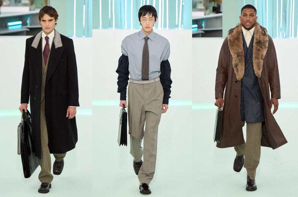 11 Gaya Office Wear ala BOSS di Milan Fashion Week, Futuristik!