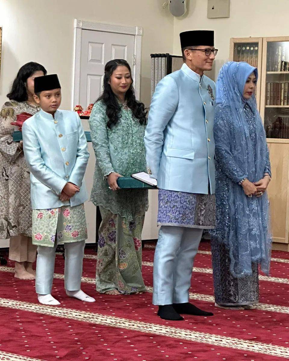 Keluarga Sandiaga Uno. (Instagram.com/sulaiman_uno_official)