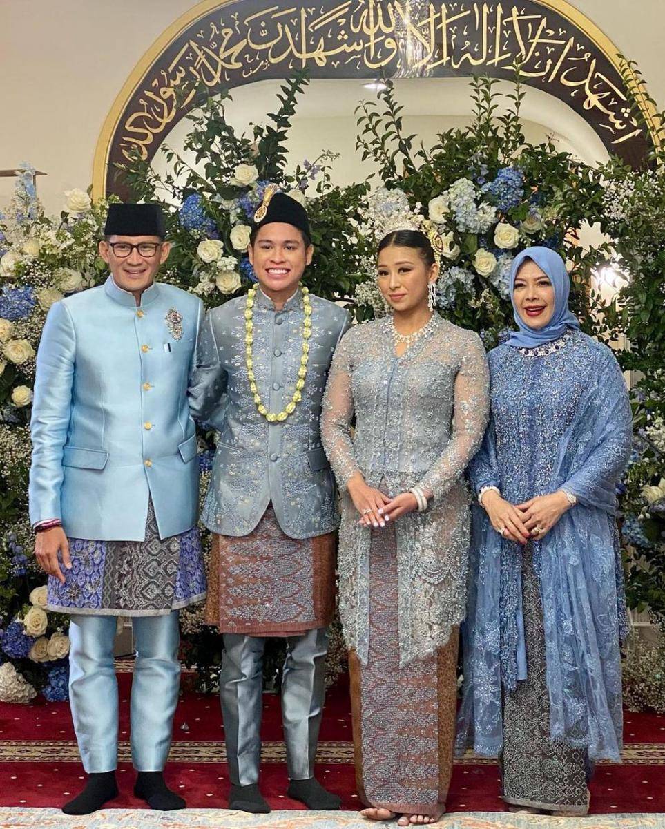 Akad nikah Atheera Uno. (Instagram.com/riarizal)