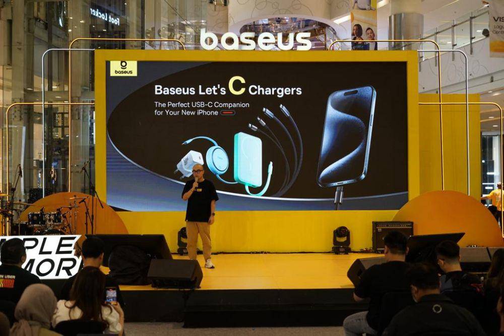 launching logo baru Baseus (dok. Baseus)
